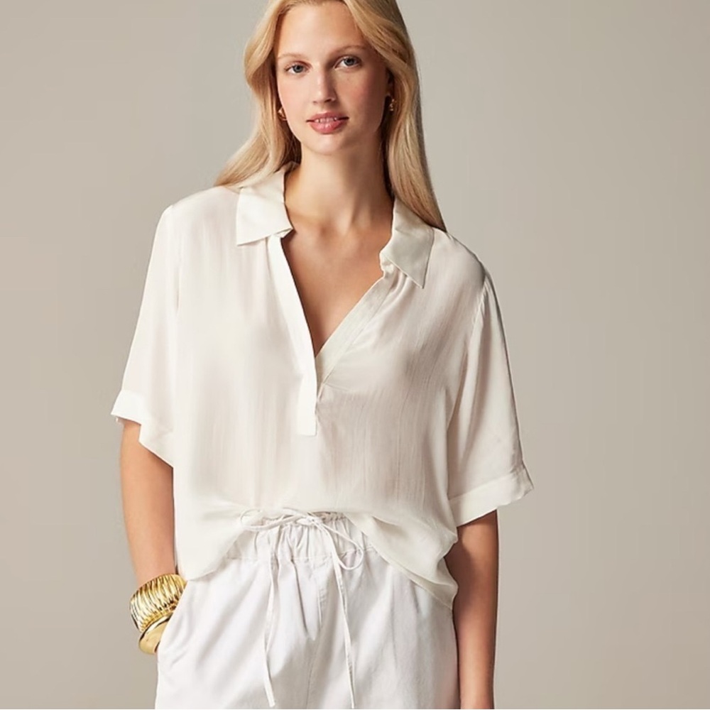 NWT J Crew White Women's Blouse size S NWT